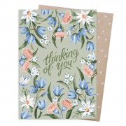 Greeting Card | Thinking of You Bluebells
